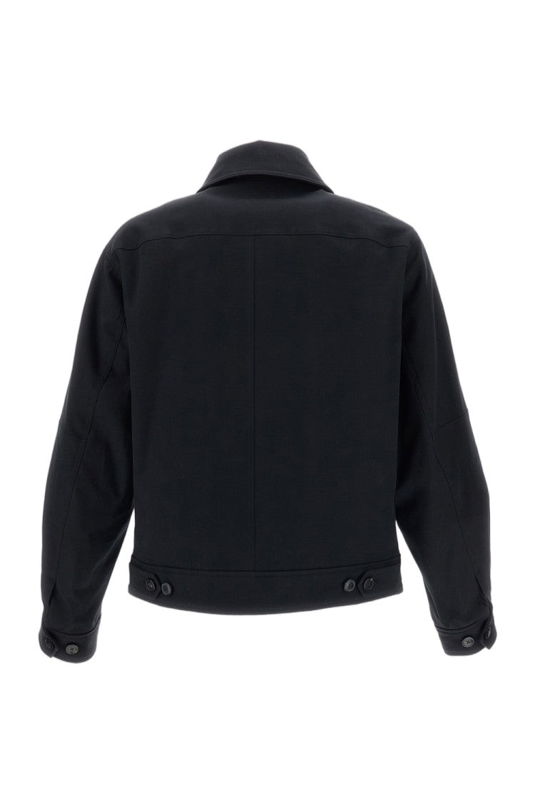 Dries Van Noten Cotton Canvas Vince Lightly Padded Jacket