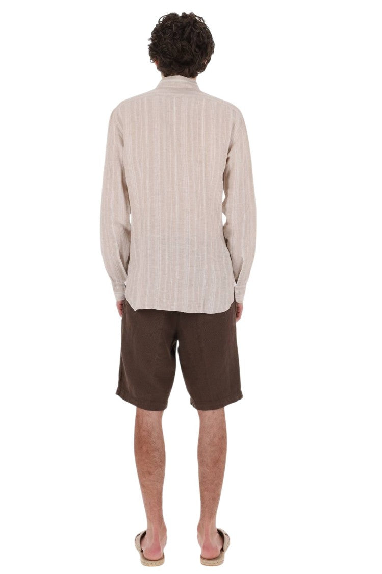 Barba Dandylife Woven Linen Shirt