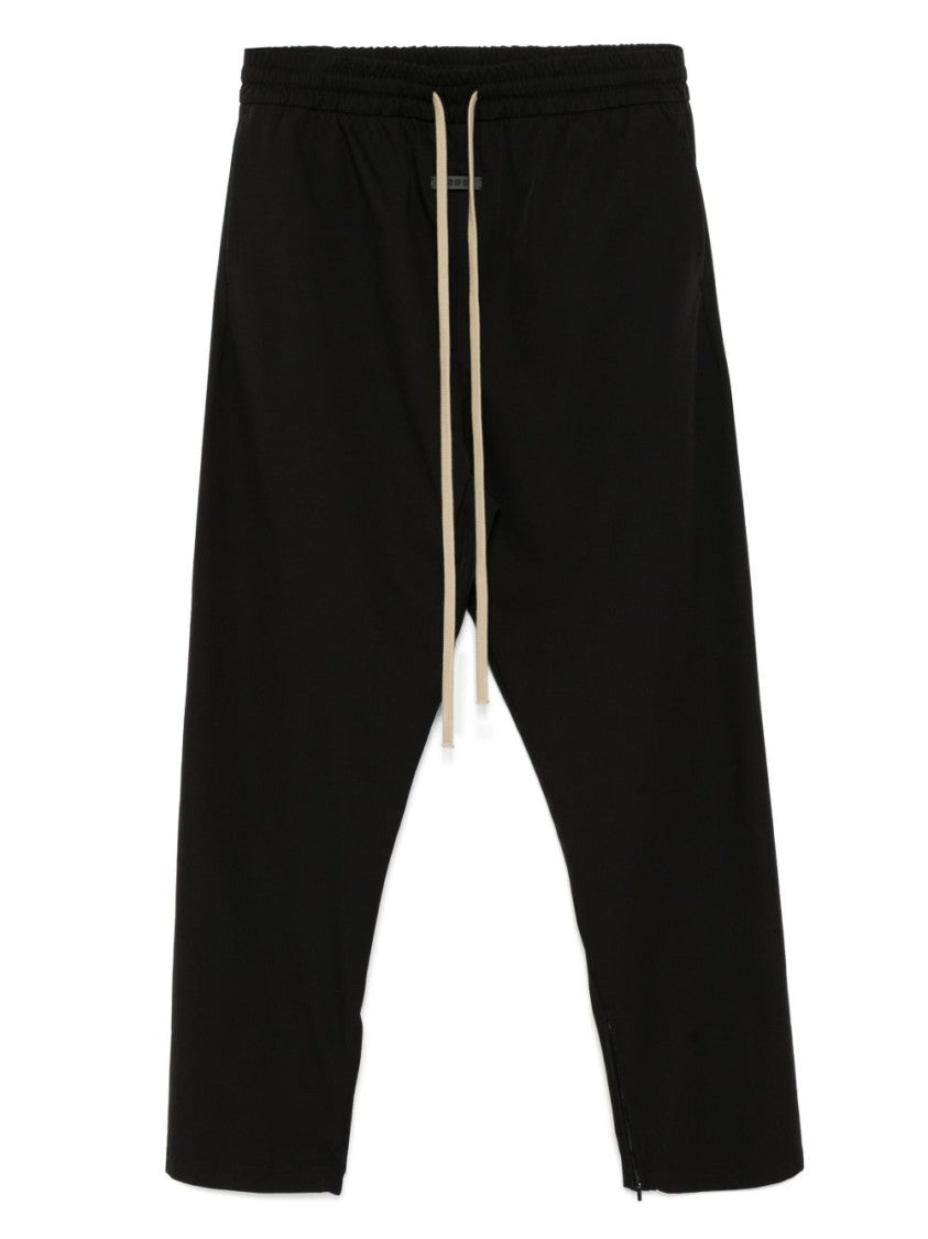 Fear Of God Relaxed-Fit Black Track Pants