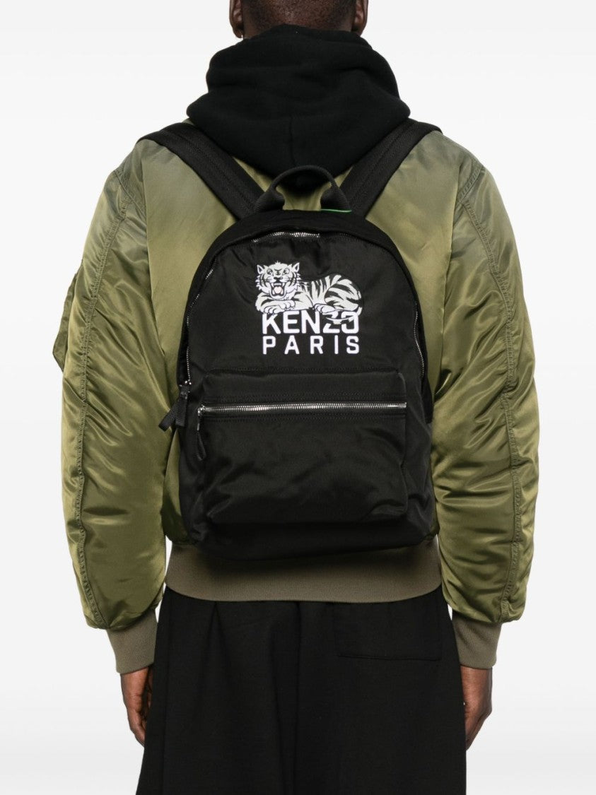 Kenzo Versatile Black Bucket Bag