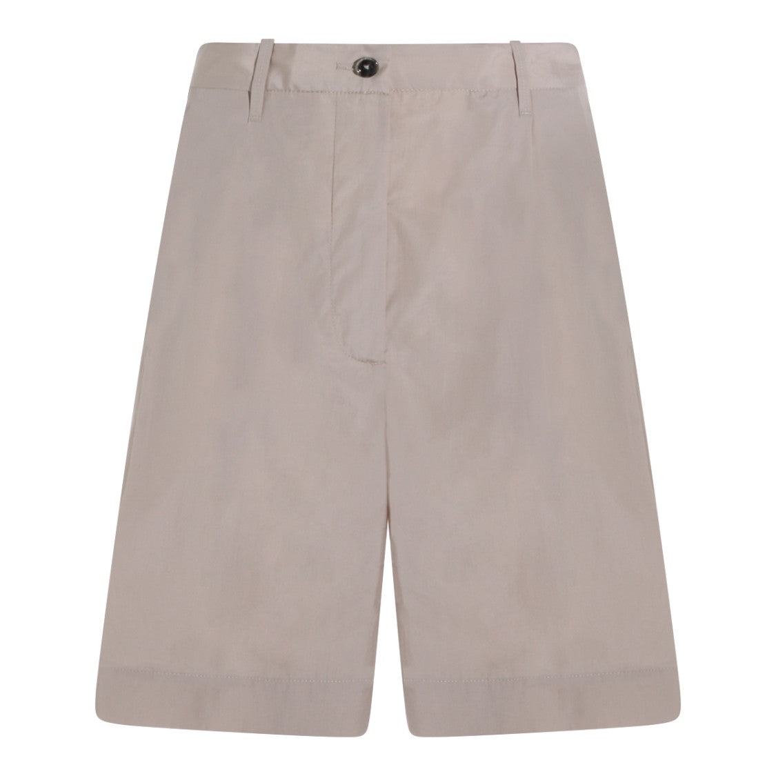 Nine In The Morning High Waist Tailored Shorts With Button Closure