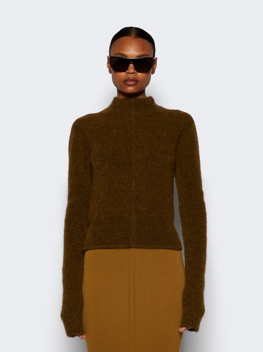 Rick Owens Maglia Headon Pull Top Honey