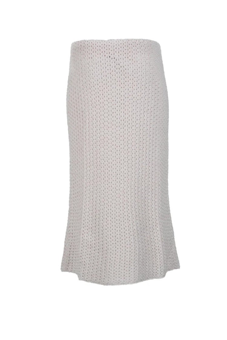 Fabiana Filippi Tricot Skirt Polyester Elastane - Pink