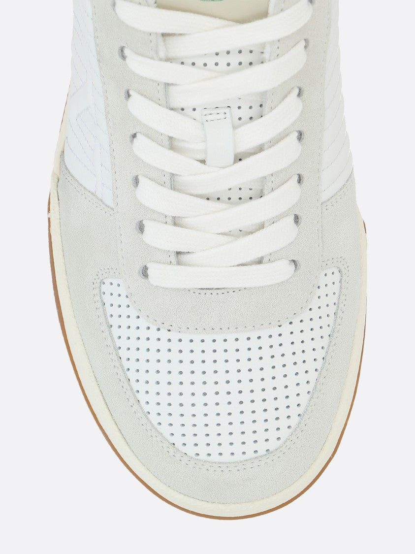 Valentino White Sneakers Low-Top Perforated Sneakers