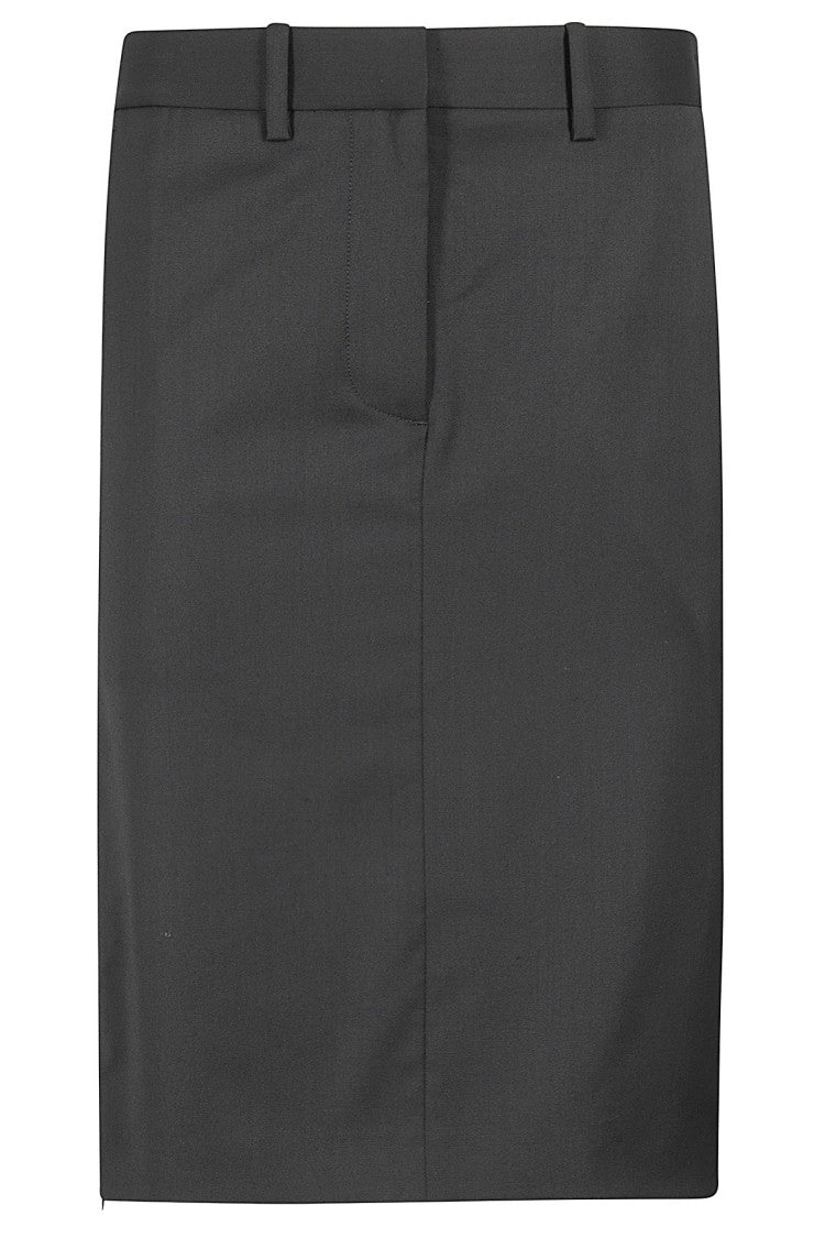 Helmut Lang Black Sheath Skirt