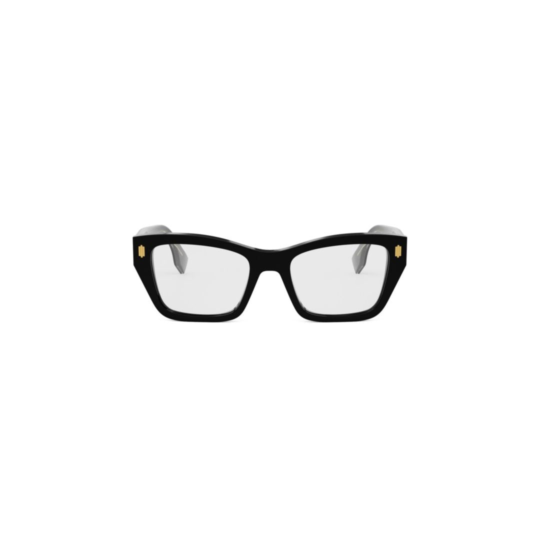 Fendi Fe50118i Oversized Square Frame Eyeglasses