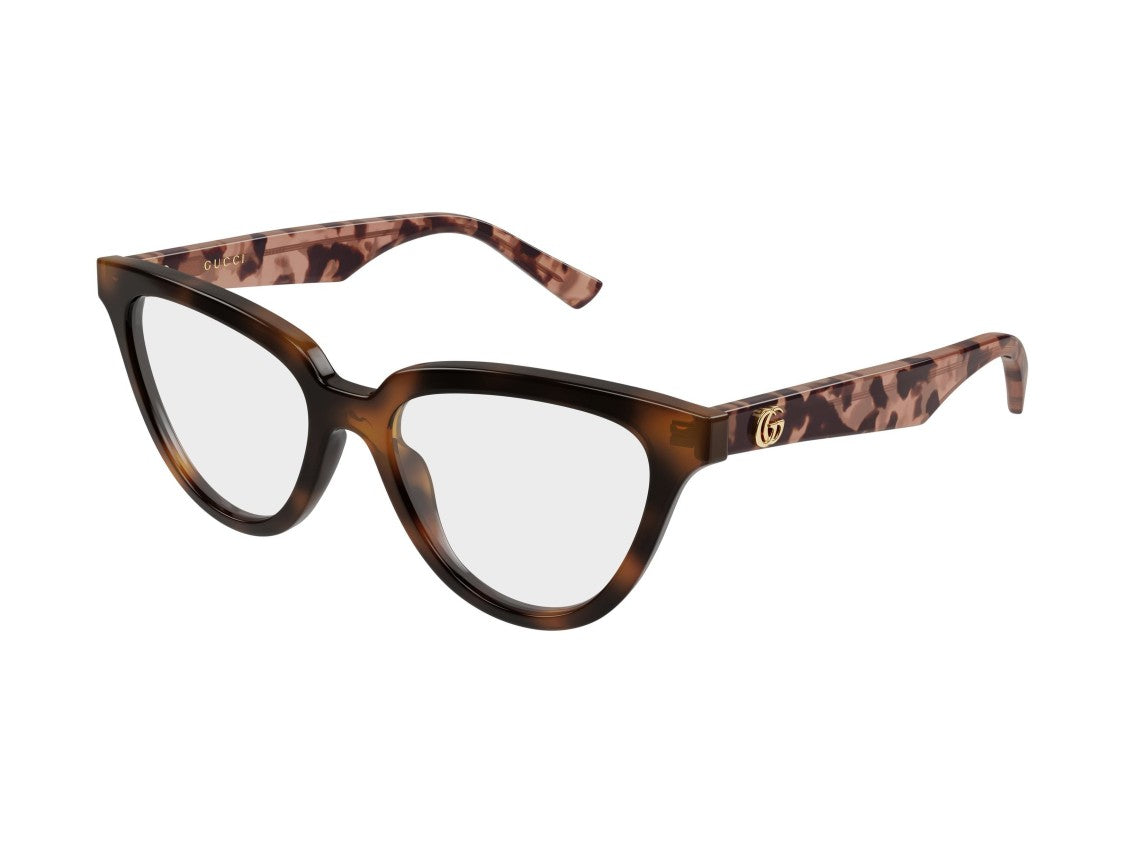 Gucci Gold Gg2179o Acetate Cat-Eye Eyeglasses