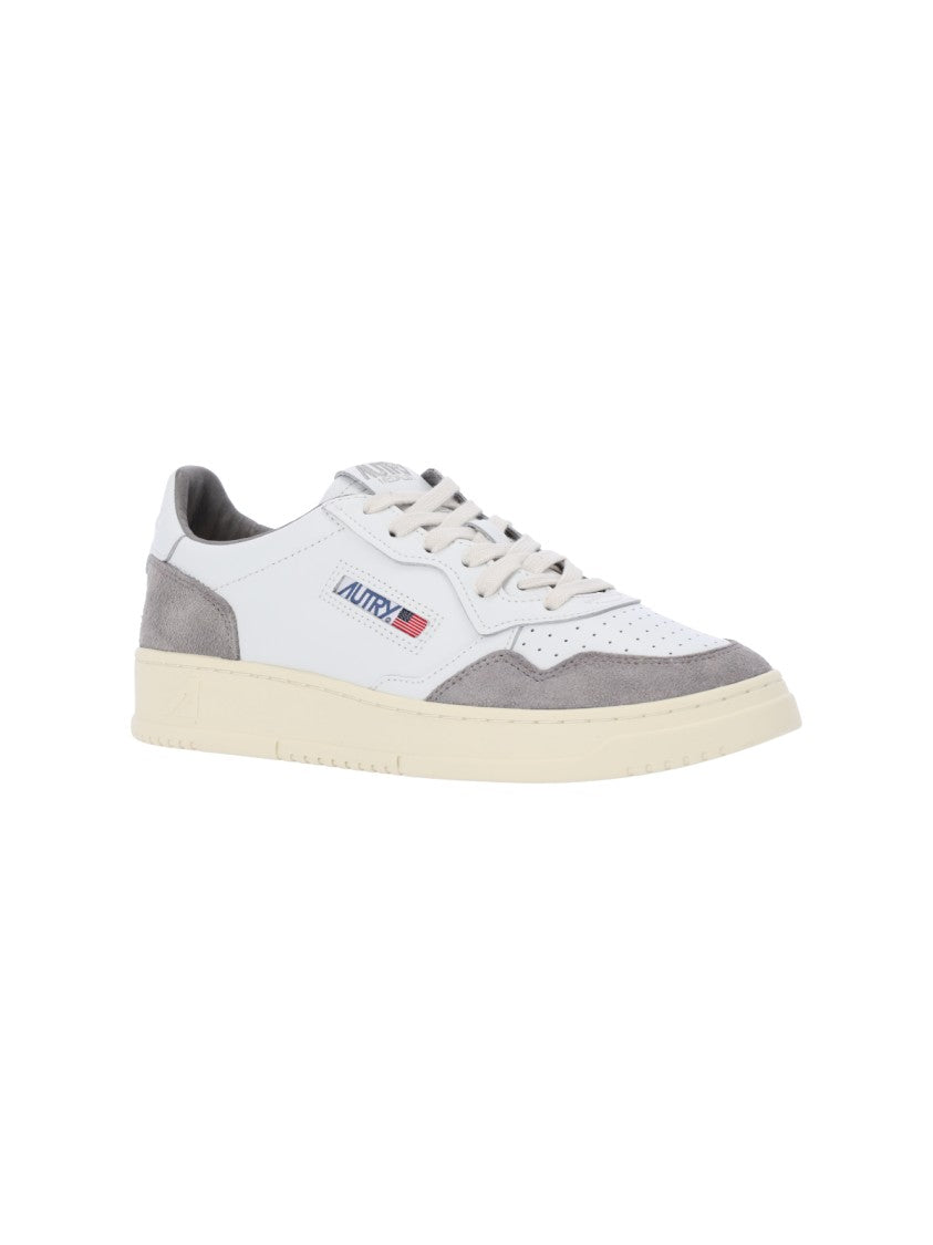 Autry Low-Top White Sneakers With Smooth