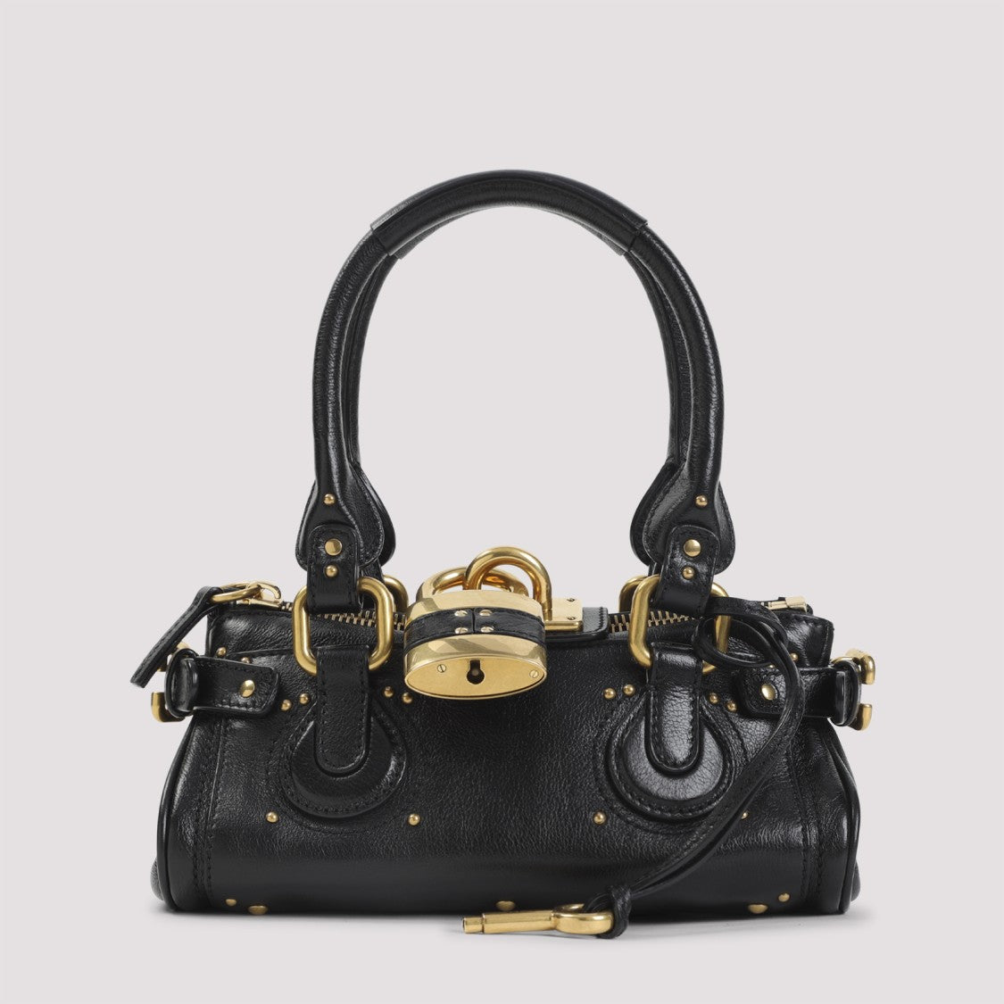 Chloé Paddington Handbag With Textured Buffalo Leather