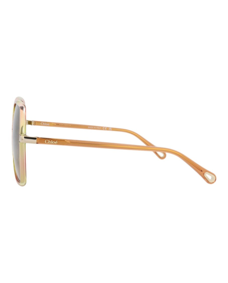 Chloé Square-Frame  Sunglasses