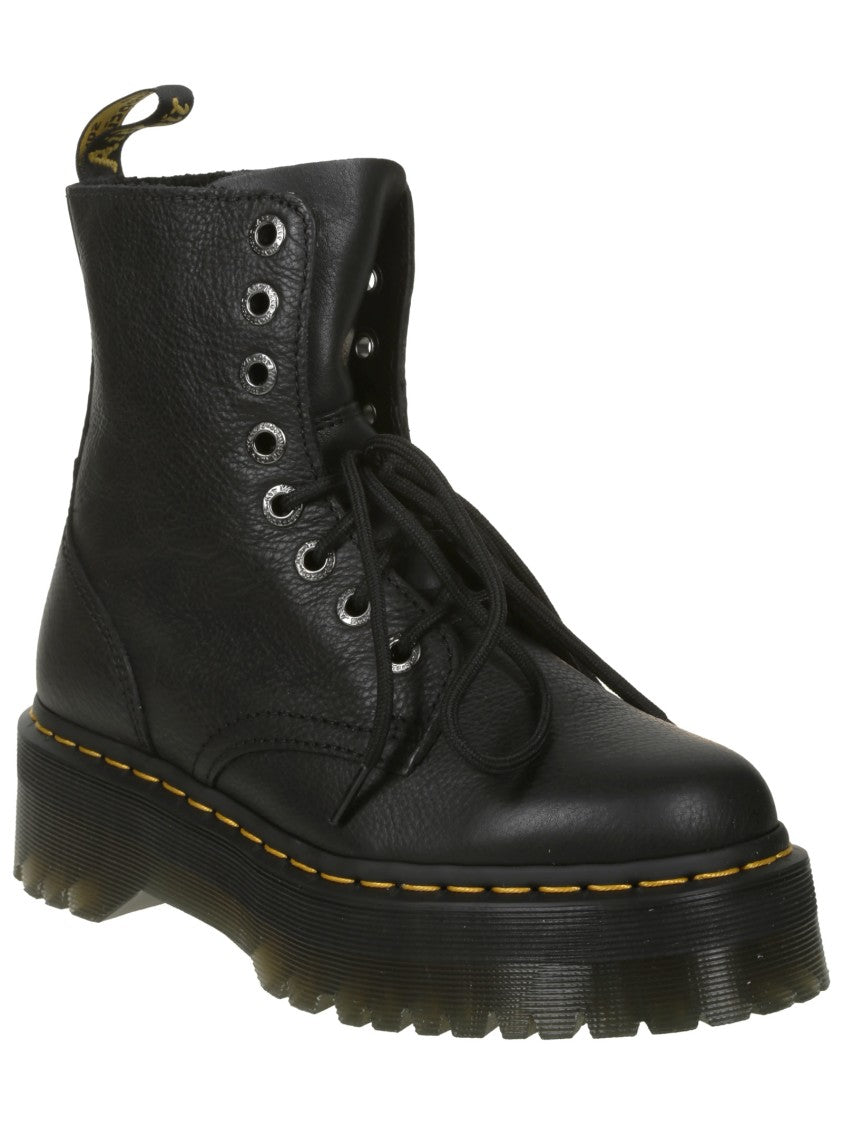 Dr. Martens Black Leather Boots