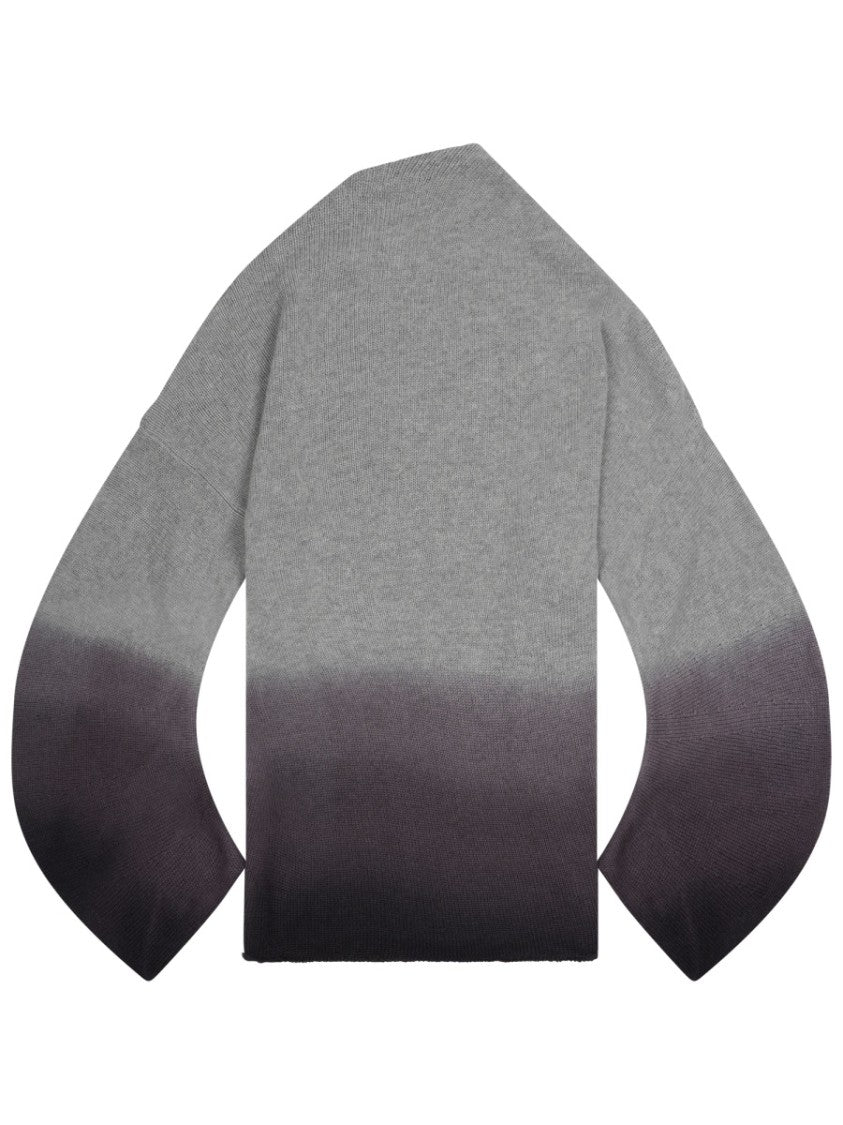 Dior Grey Gradient Cashmere Sweater