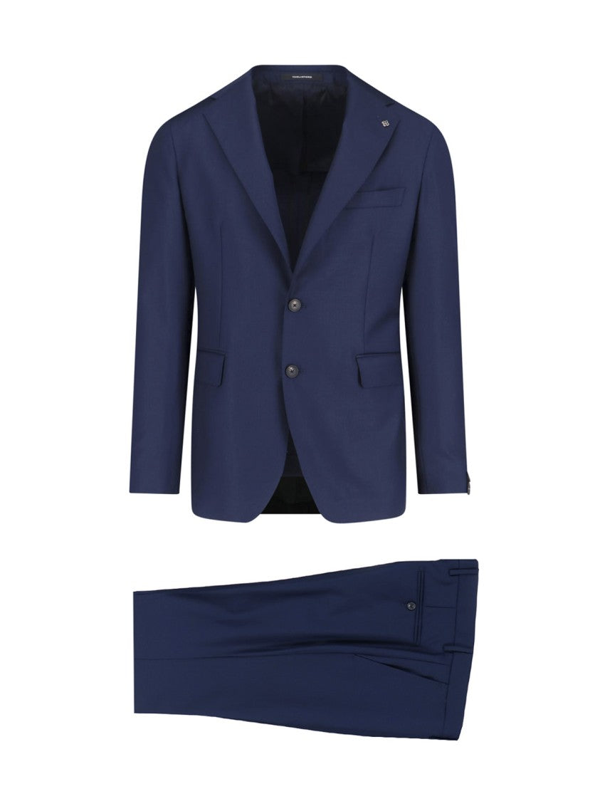Tagliatore Single-Breasted Cutter Suit – Blue