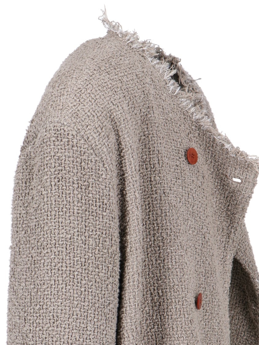 Magliano Double-Breasted Jacket – Taupe