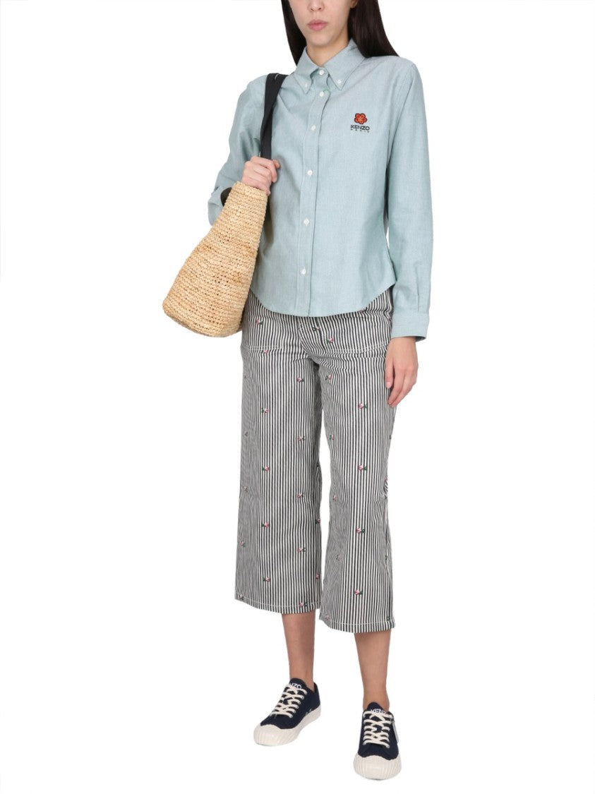 Kenzo Cropped Fit Jeans