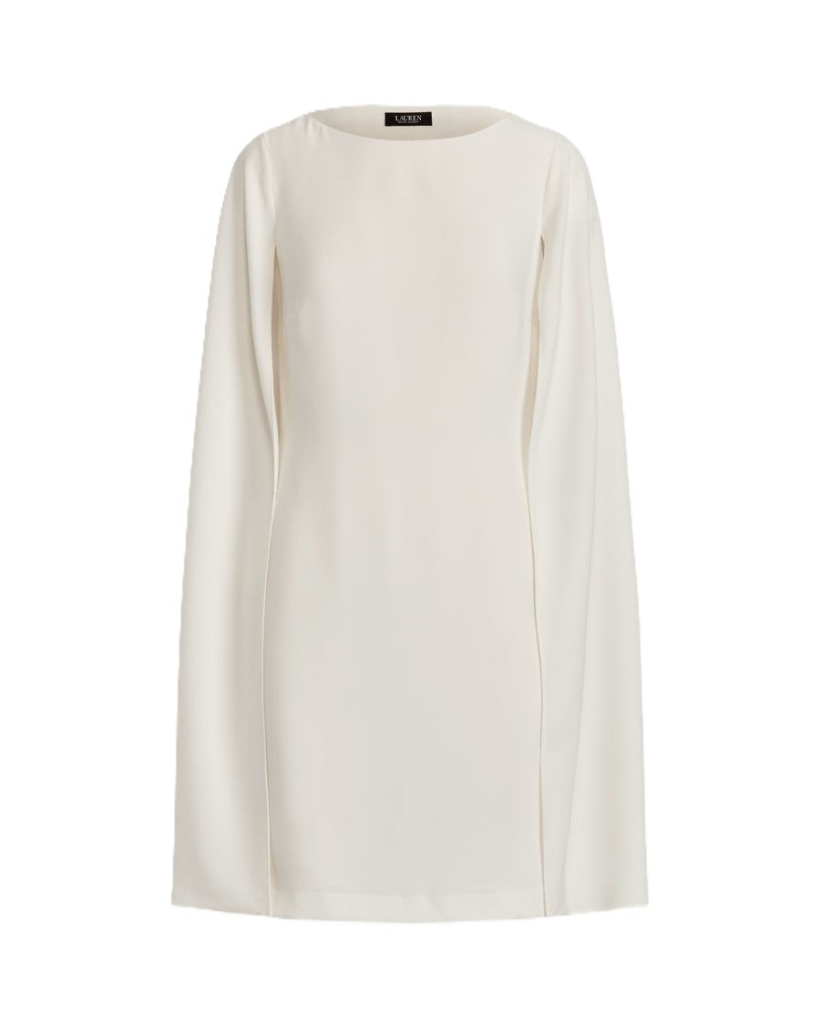 Lauren Ralph Lauren Natural Petra Long Sleeve Cocktail Dress