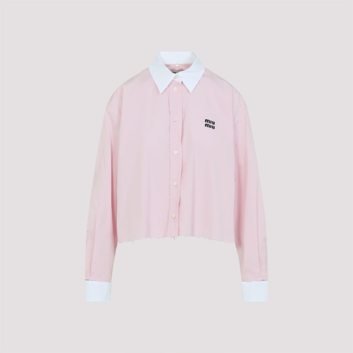 Miu Miu Pink Cotton Shirt