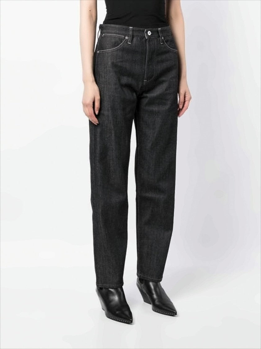 Jil Sander Dark Indigo Straight-Leg Denim Pants