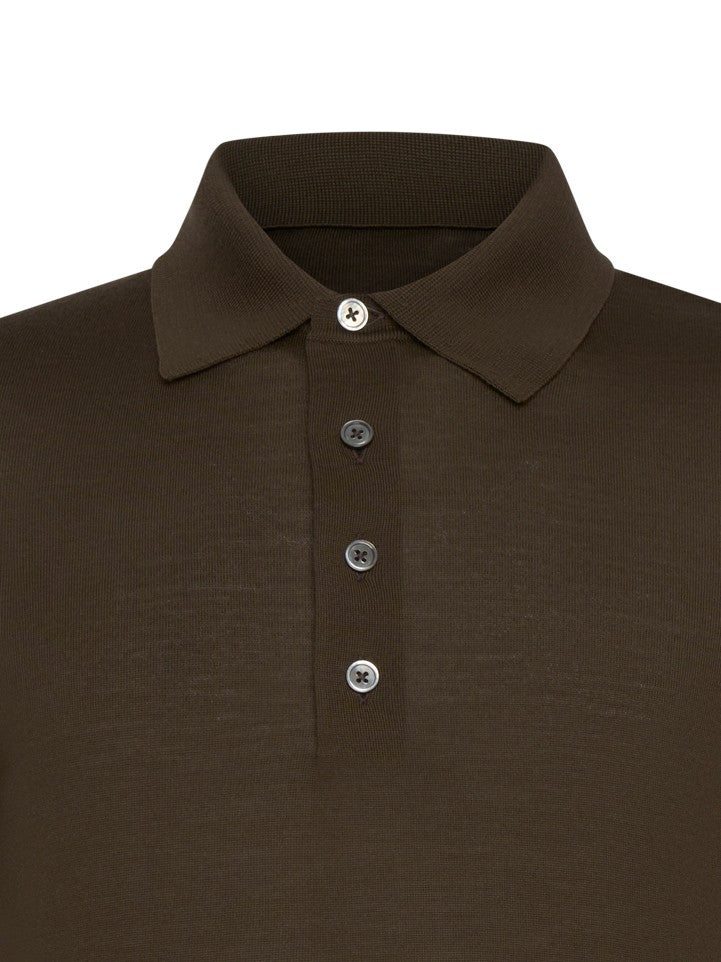 Tom Ford Merino Wool Polo Sweater