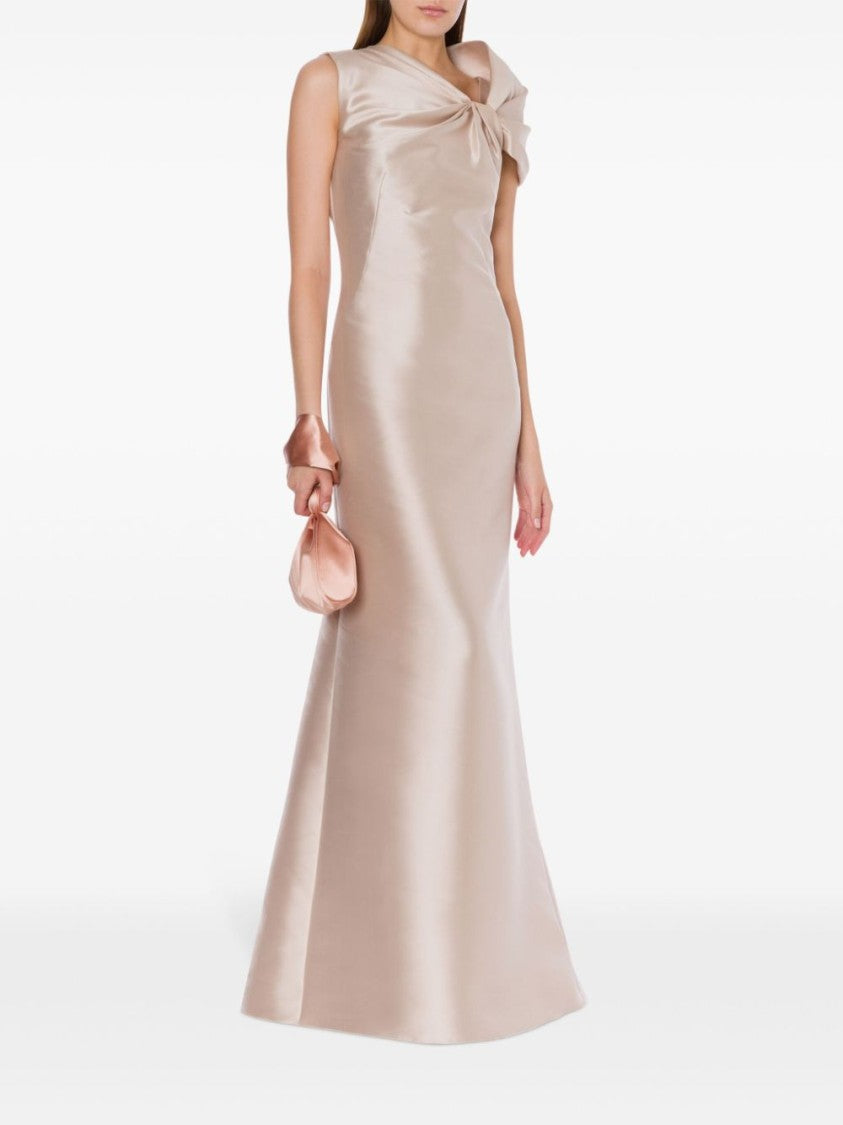 Alberta Ferretti Fitted Evening Gown