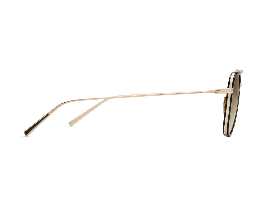 Dita Artoa.27X Bold Double-Bridge Square Sunglasses