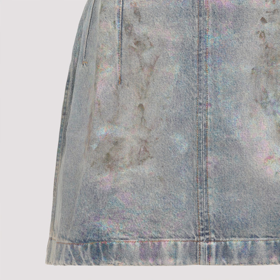 Acne Studios Mid-Blue Cotton Denim Mini Dress