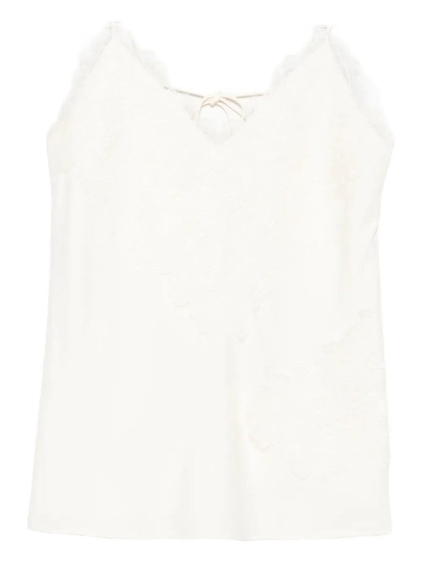 Róhe Lace-Detail Cami Top