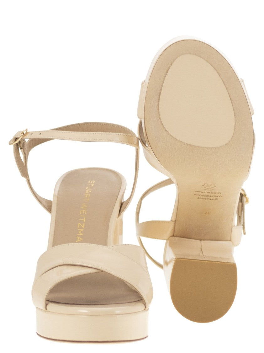 Stuart Weitzman Dayna - Leather Platform Sandal
