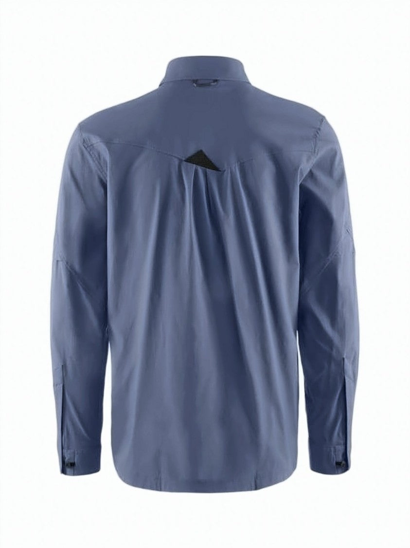 Klattermusen Long-Sleeve Casual Shirt With Structured Collar