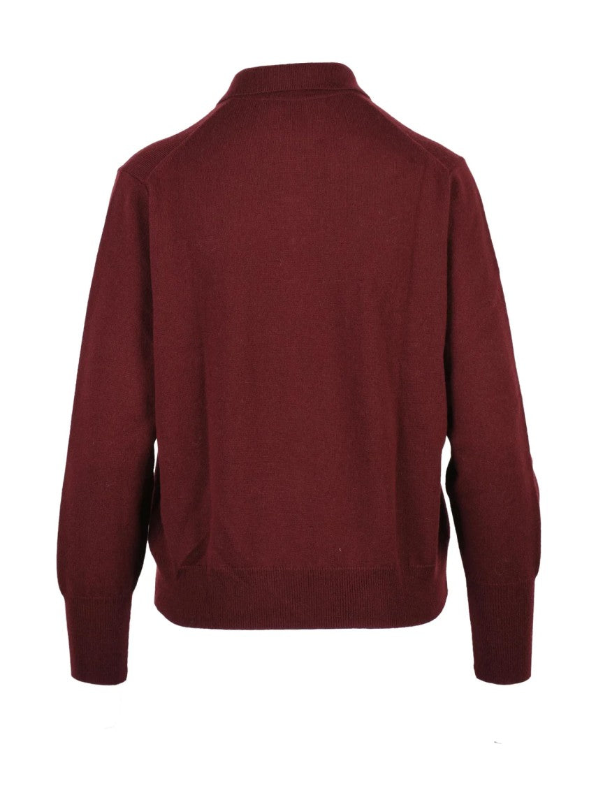 Seventy Knit Polo Shirt With Classic Collar And Buttoned Placket