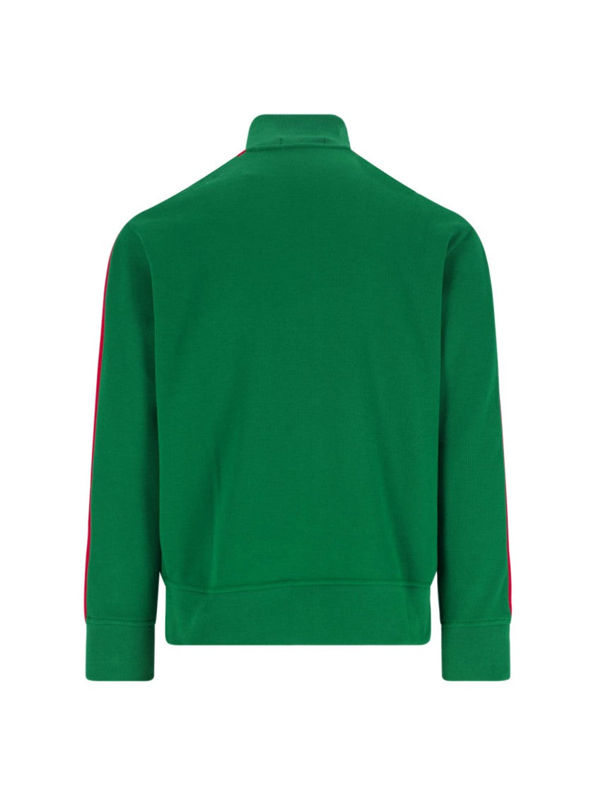 Polo Ralph Lauren Logo Zip Sweatshirt – Green