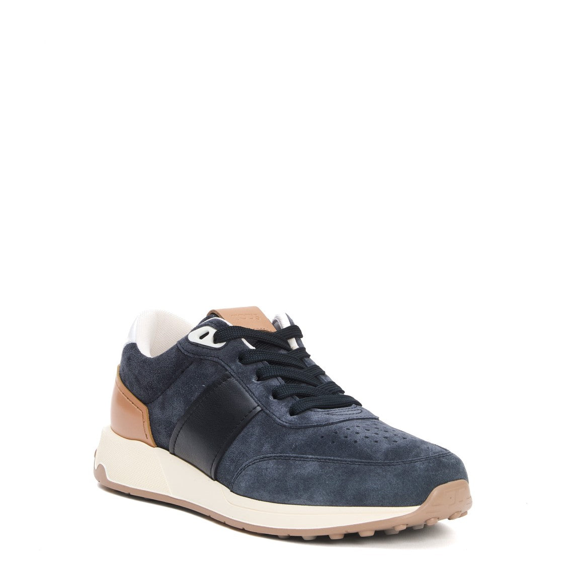 Tod's Running Blue Suede Leather Spoiler