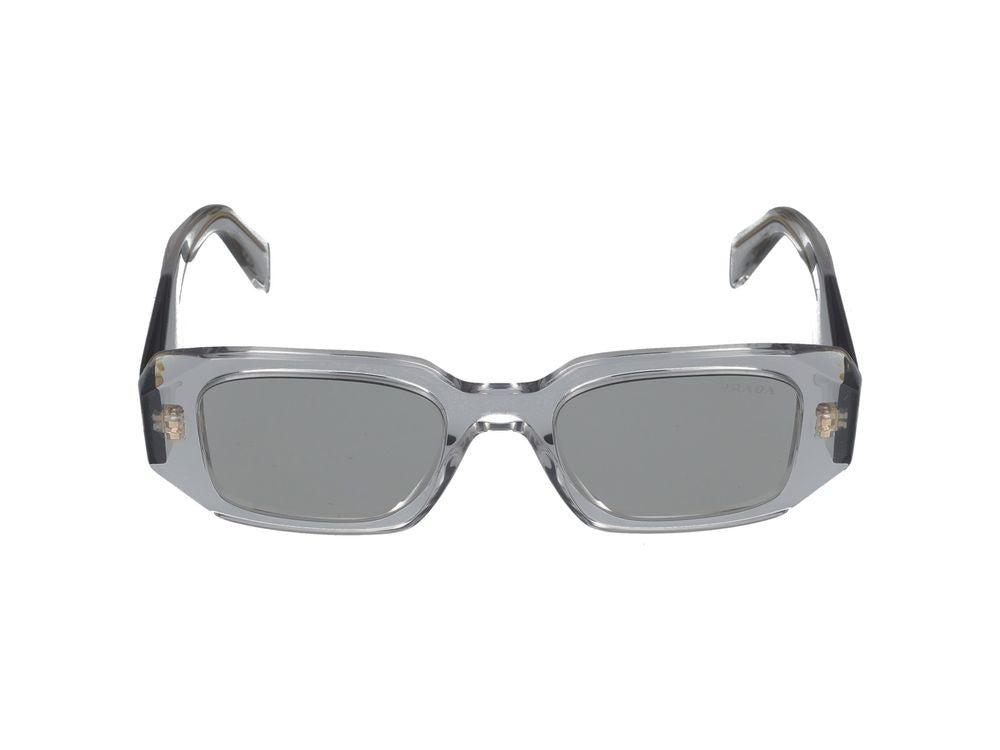 Prada Black Oversized Square Acetate Sunglasses