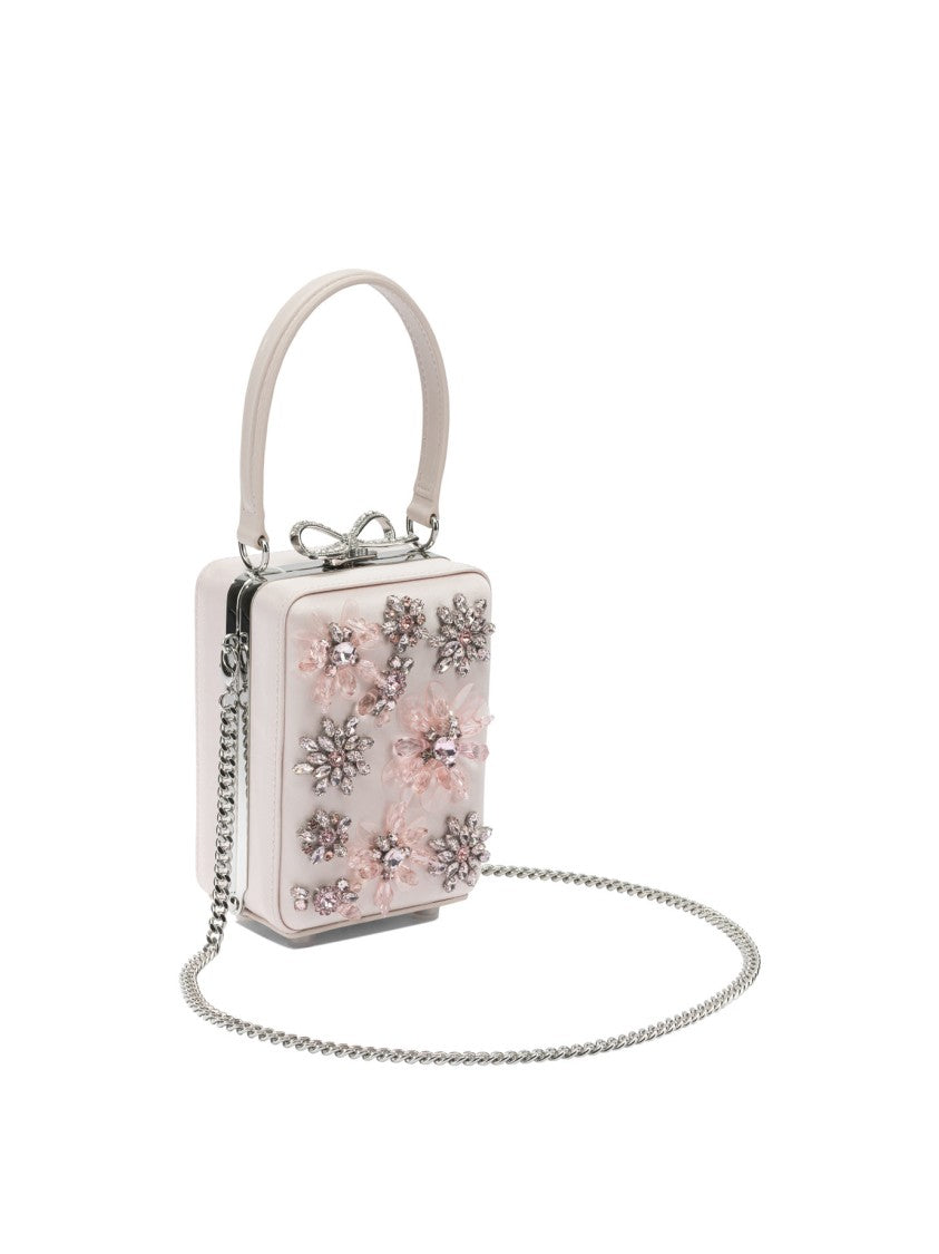 Self-Portrait Satin Mini Handbag