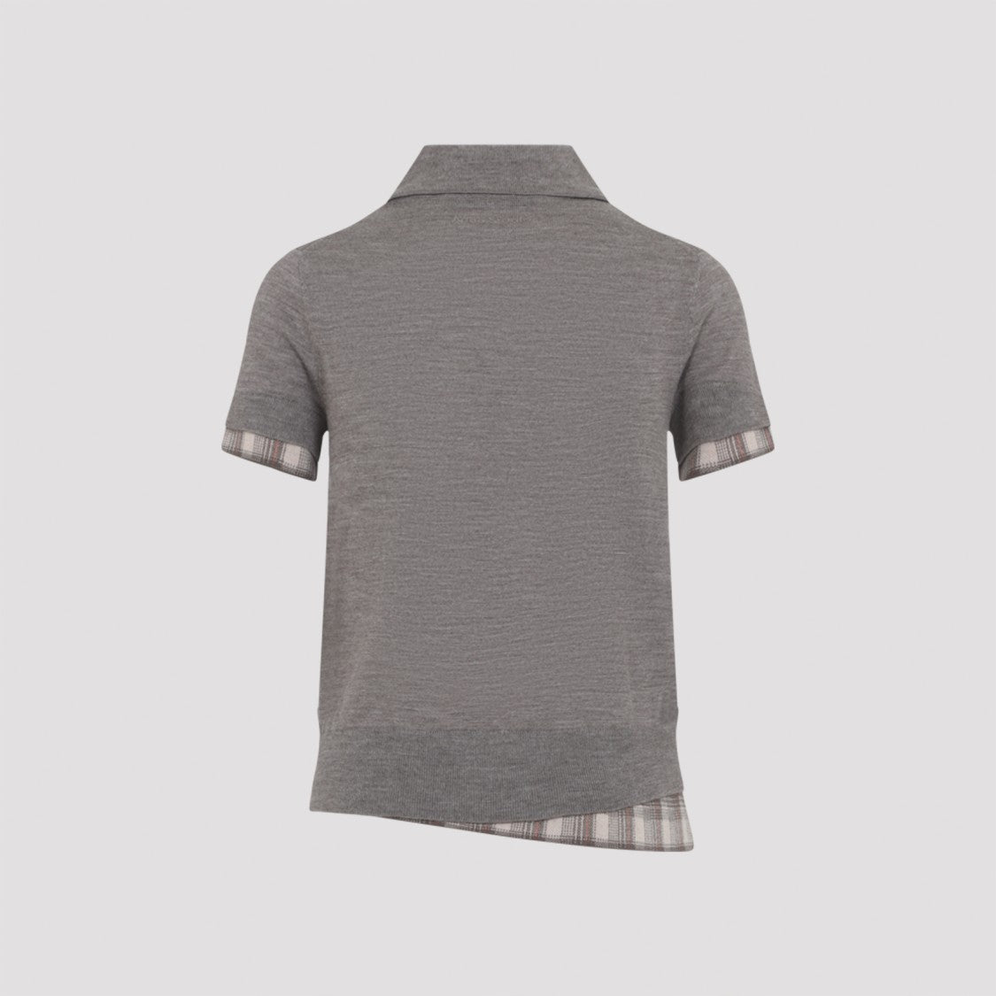 Acne Studios Layered Short-Sleeved Polo Shirt With Classic Collar
