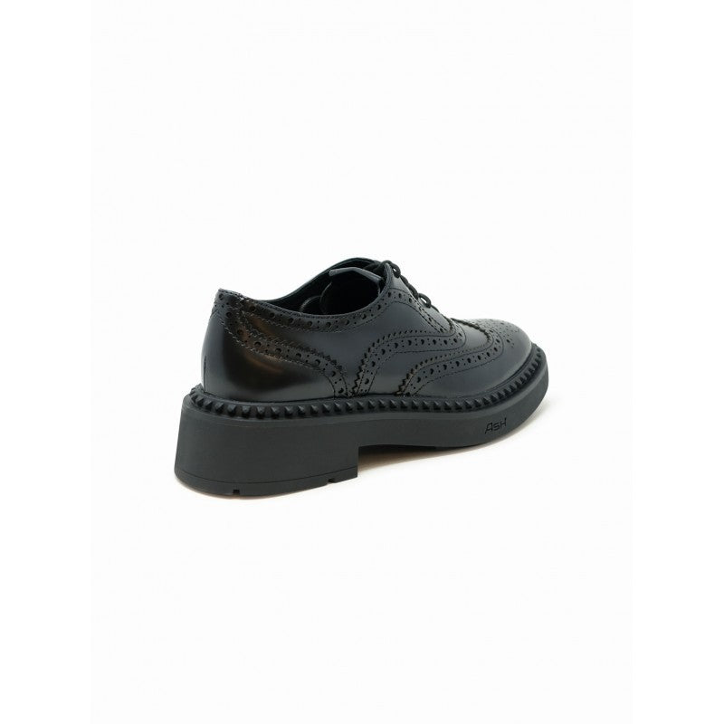 Ash Mercer02 Black Leather Shoes
