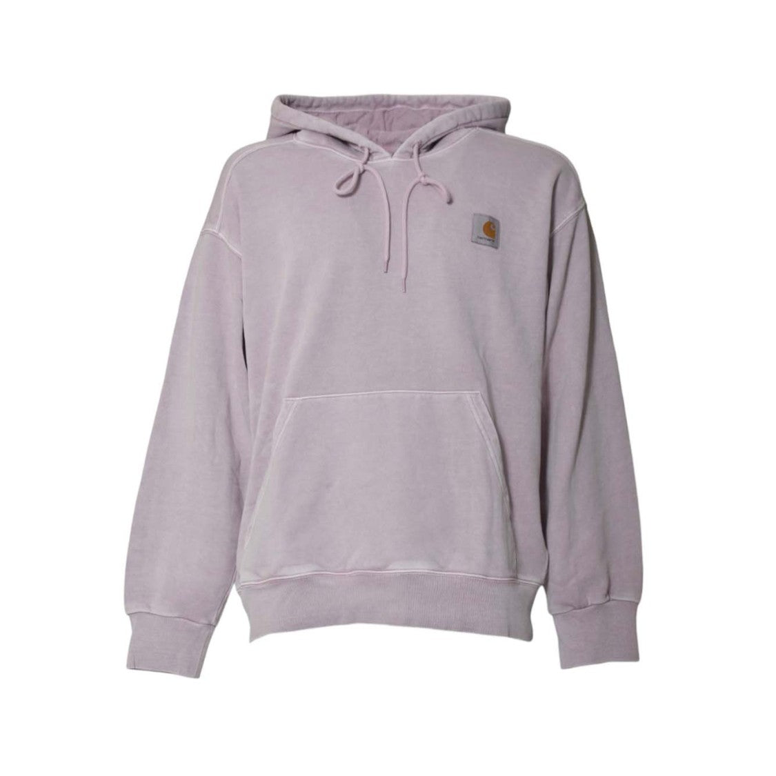 Carhartt Wip Nelson Lilac Cotton Hoodie