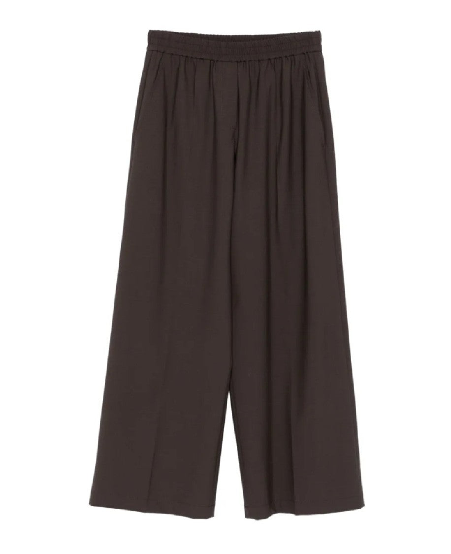 Brunello Cucinelli Wide-Leg Pants With Relaxed Fit And Pleats
