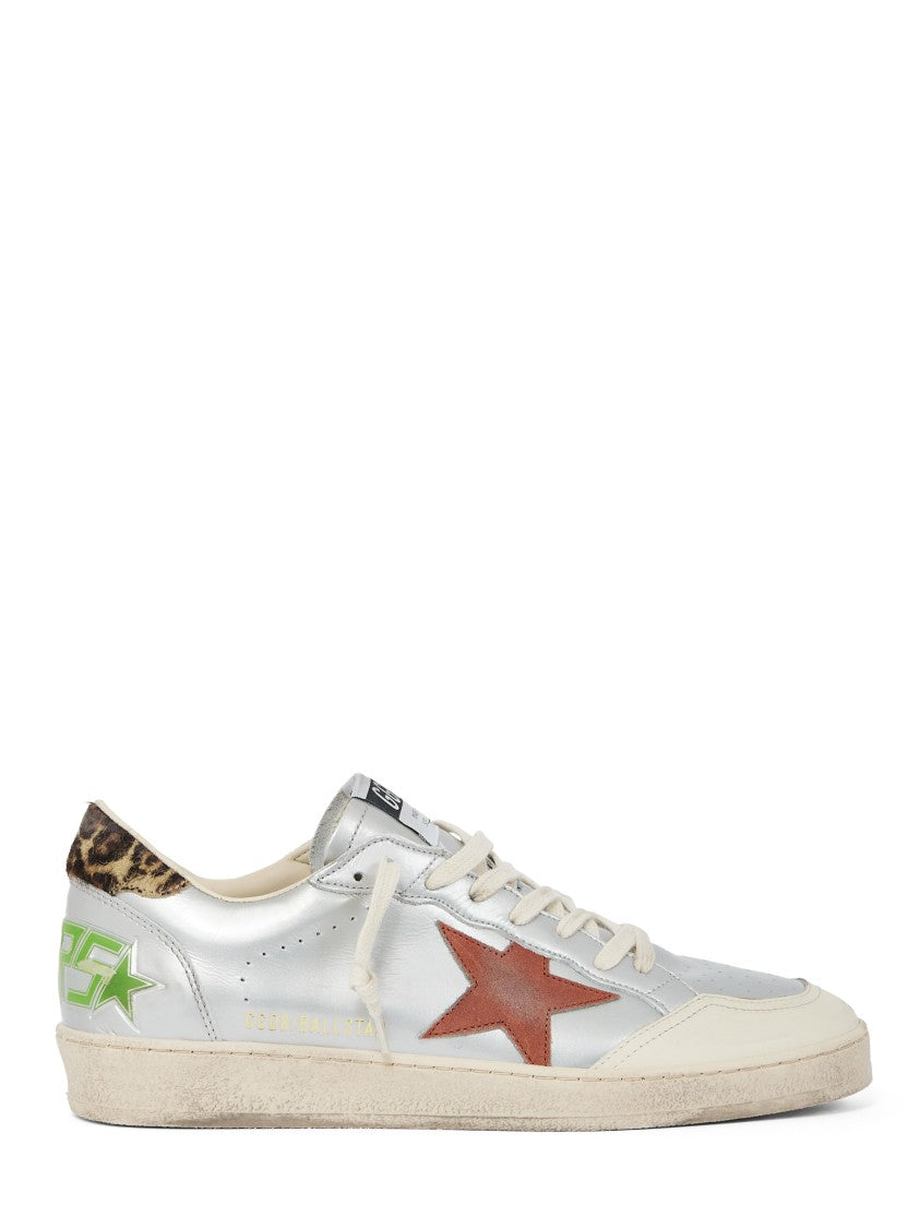 Golden Goose Suede Leather Sneakers With Distinctive Toe Design