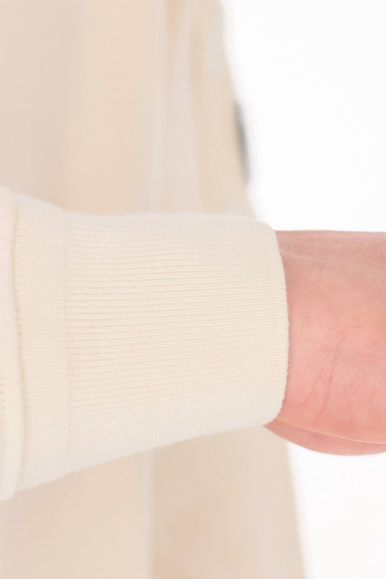 C.P. Company Cream Cotton Crewneck Sweatshirt