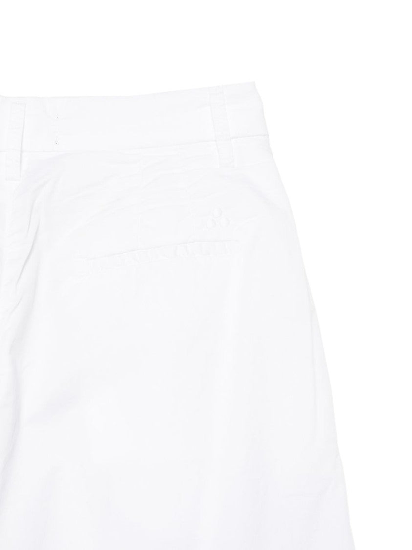 Peuterey Knee-Length Tailored Shorts With Belt Loops And Cuffed Hem