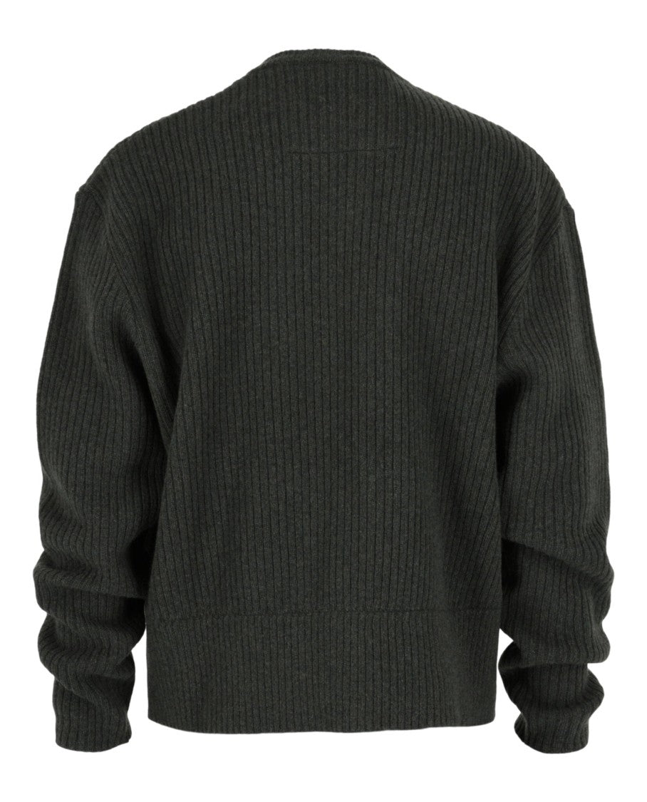 Givenchy Oversized Zip-Up Knit Cardigan