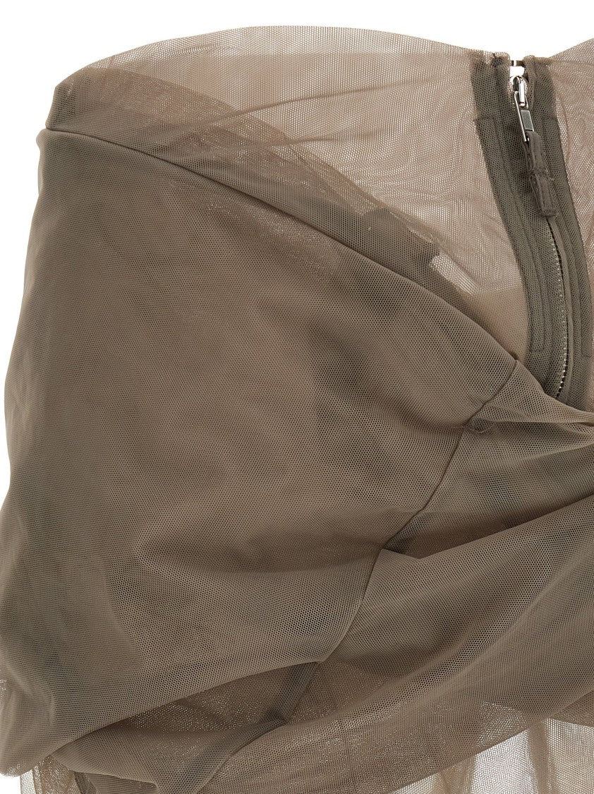 Rick Owens 'Draped Calf' Skirt