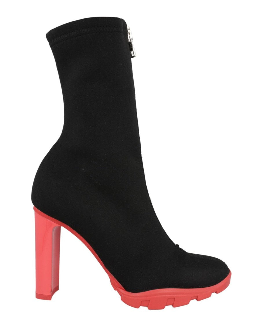 Alexander Mcqueen Slim Tread Ankle Boots