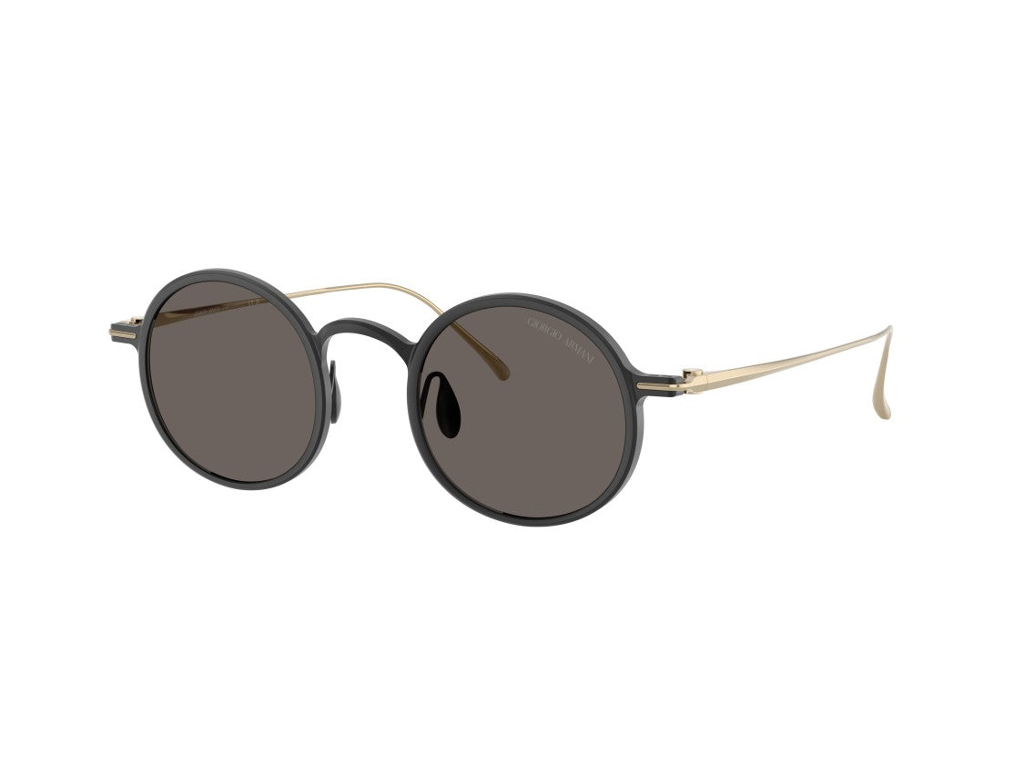 Giorgio Armani 0Ar6173t Titanium Round Sunglasses