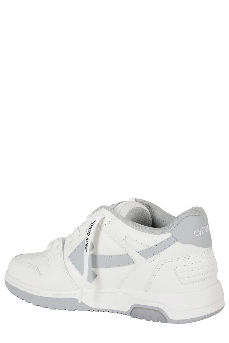 Off-White White Out Of Office Arrow Leather Sneakers