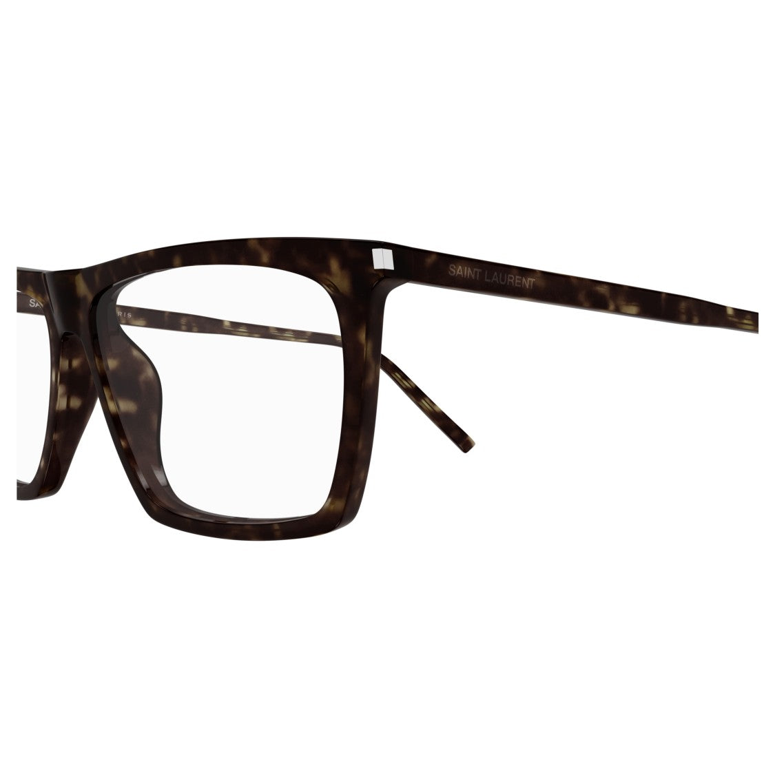 Saint Laurent Sl 803 Rectangular Tortoiseshell Sunglasses