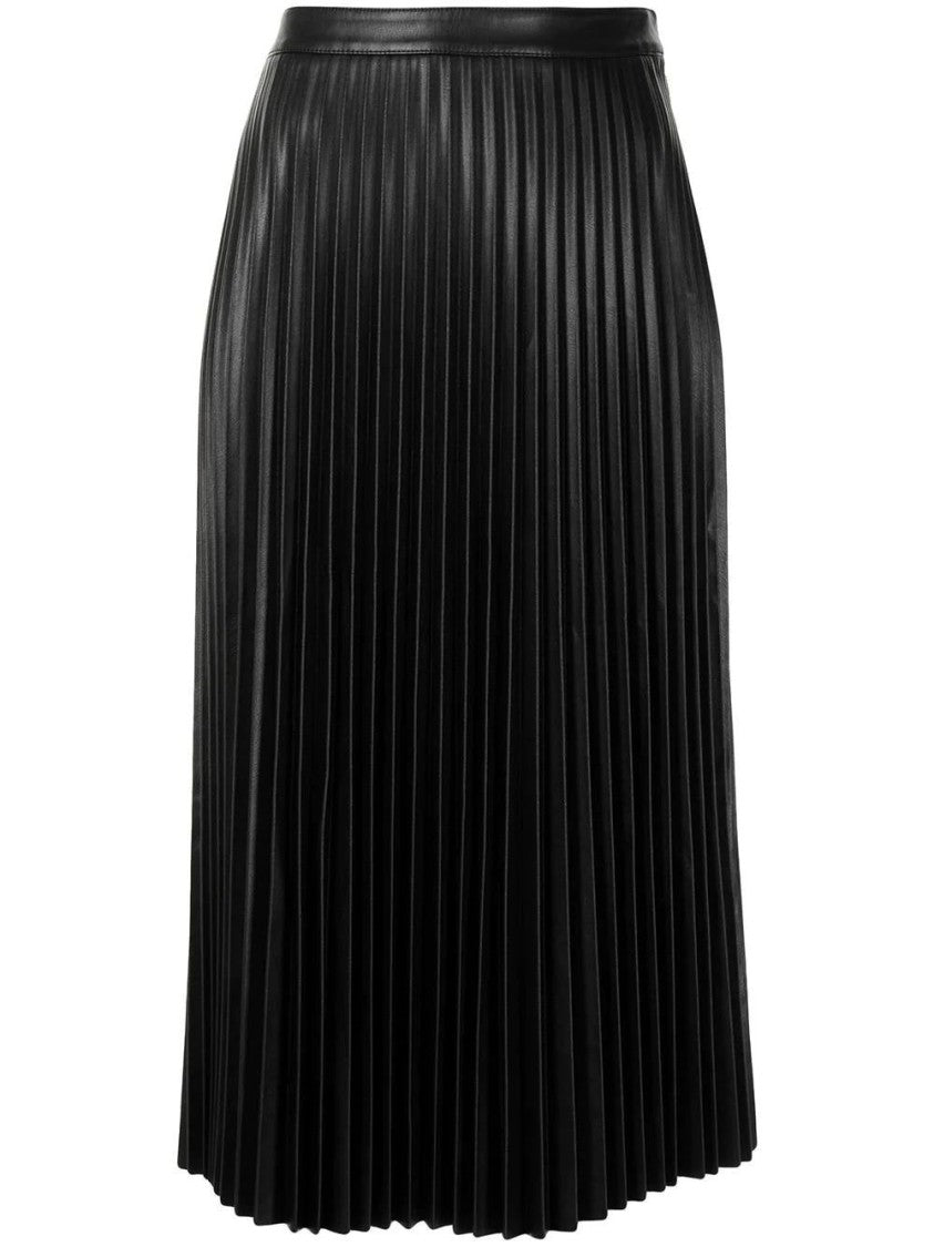Proenza Schouler Faux Leather Pleated Skirt
