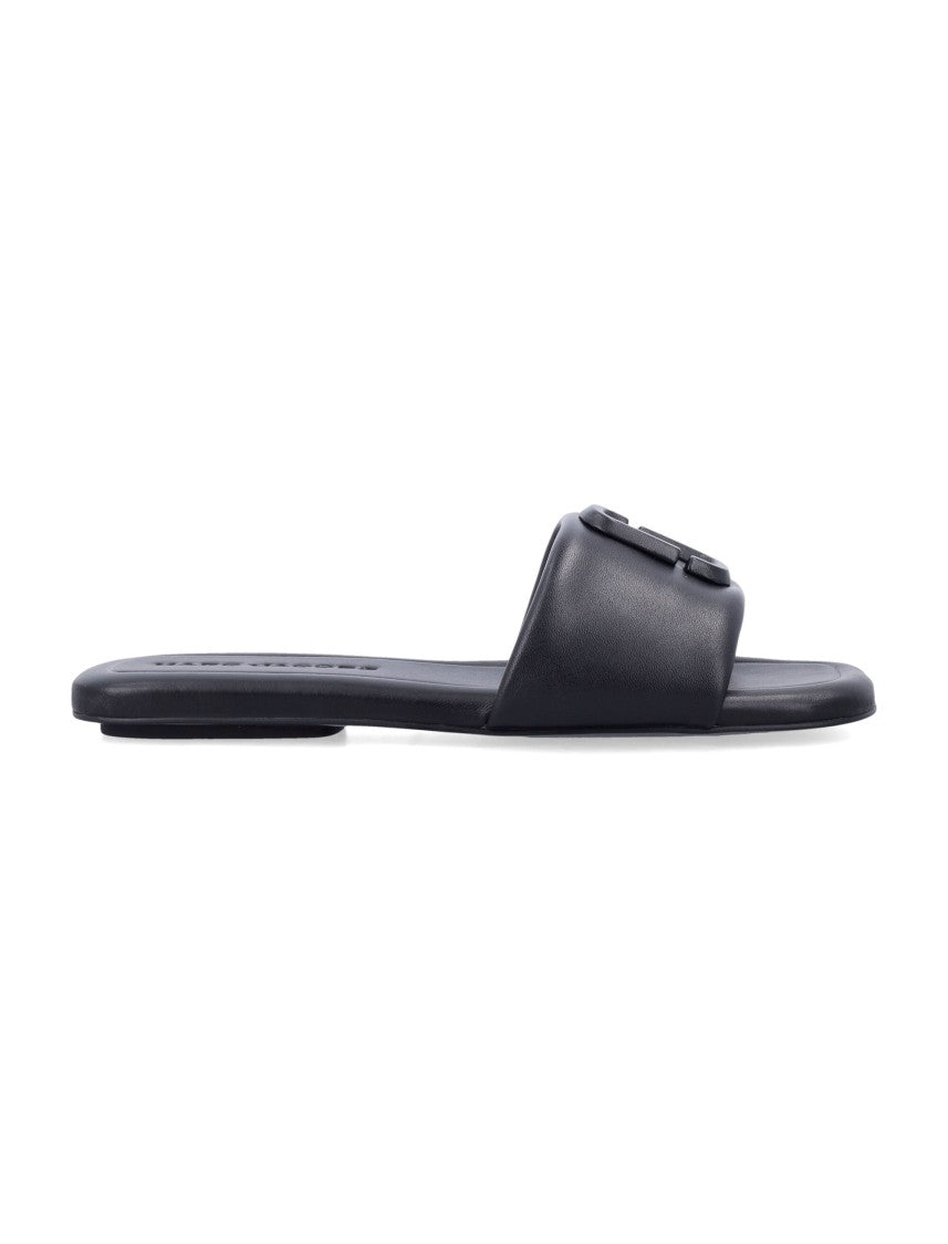 Marc Jacobs The J Marc Flat Leather Sandal