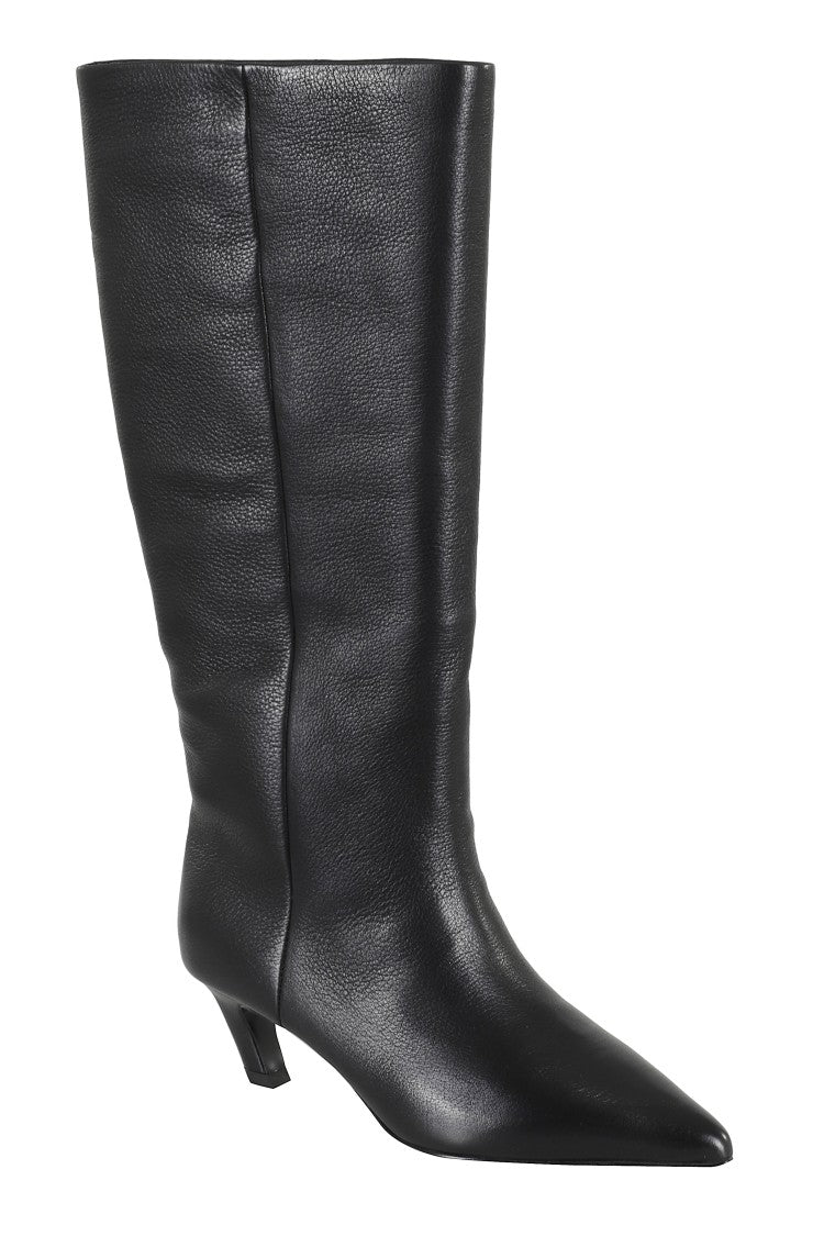 Ash Mid-Calf Boots With Pointed Toe